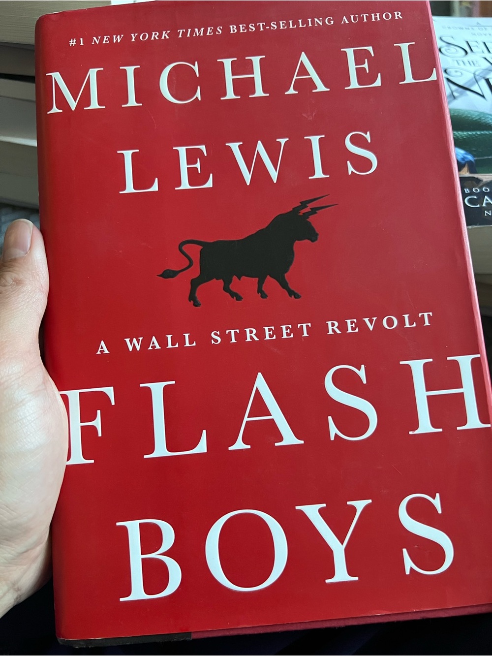 Flash Boys: A Wall Street Revolt by Michael
Lewis Hardcover Orig $28